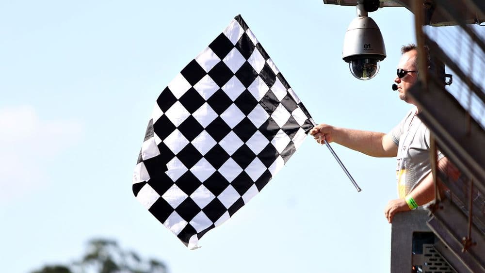 Drapeau damiers F1