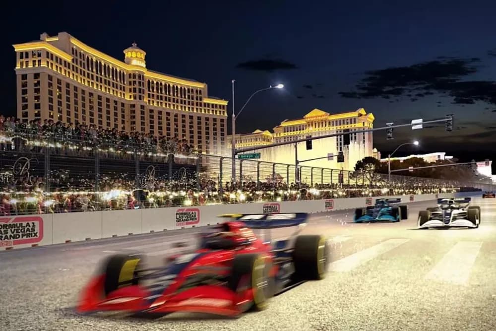 Illustration du Grand Prix de Las Vegas