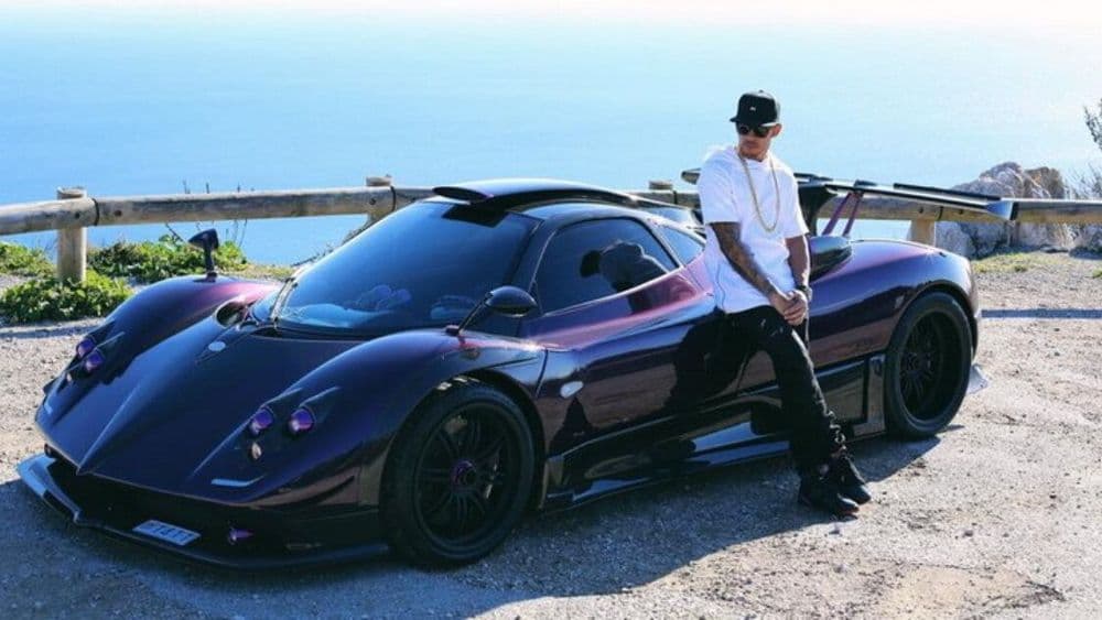 Lewis Hamilton et sa Pagani Zonda 760LH