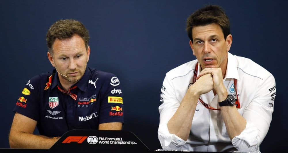 Toto Wolff et Christian Horner