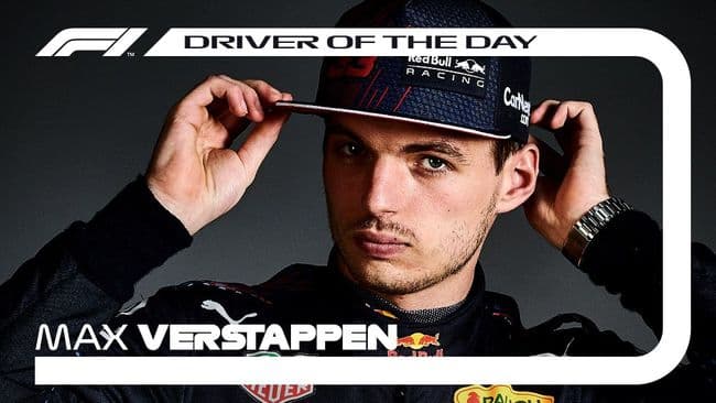 Driver of the day - Max Verstappen