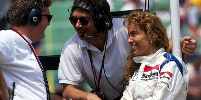 Giovanna Amati, la dernière femme en date à avoir participé à un Grand-Prix de Formule 1