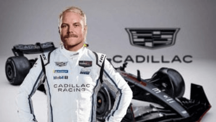 Valtteri Bottas au volant de la Cadillac MAC-26 lors des essais de pré-saison 2026