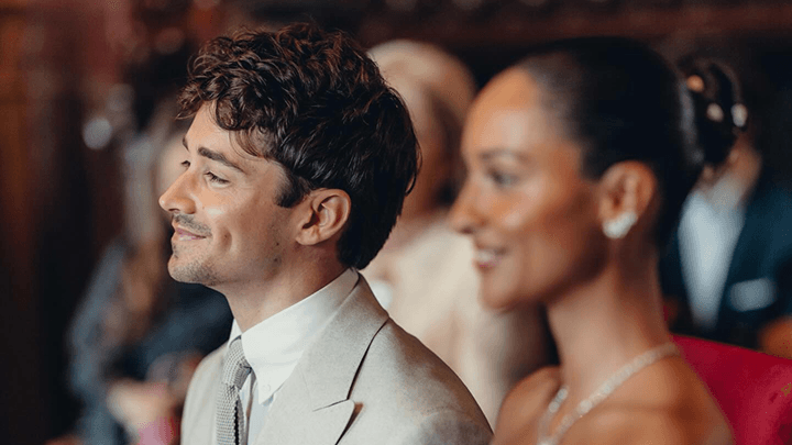 Charles Leclerc a partagé sur Instagram les images de son mariage avec Alexandra Saint Mleux à Monaco