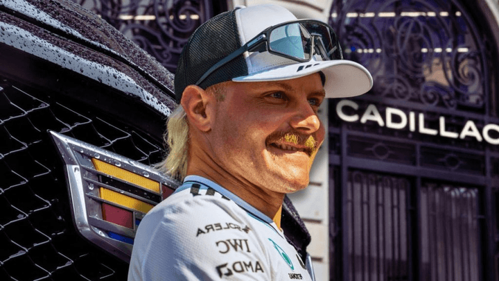 Valtteri Bottas chez Cadillac, une illustration générée par IA