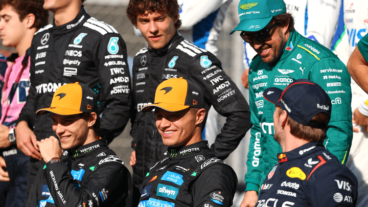 Photo de groupe des pilotes 2026