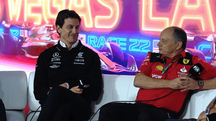 Toto Wolff et Fred Vasseur en interview