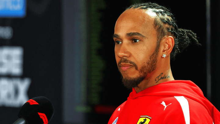 Hamilton en interview au Grand Prix du Japon
