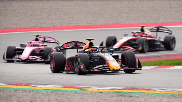 Bataille en F2 : une Red Bull en tête devant Alpine et Haas sur circuit