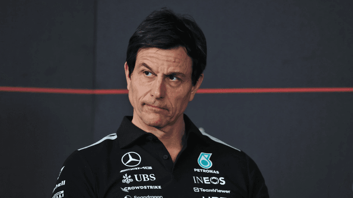 Toto Wolff, directeur de Mercedes-AMG F1, en conférence de presse officielle